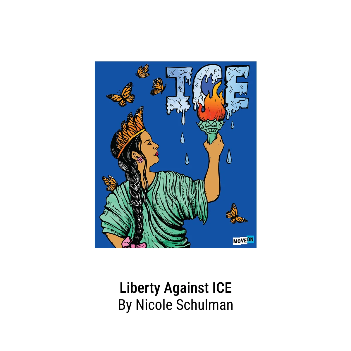 Artists Against ICE Vinyl Sticker 5-Packs - Image 7