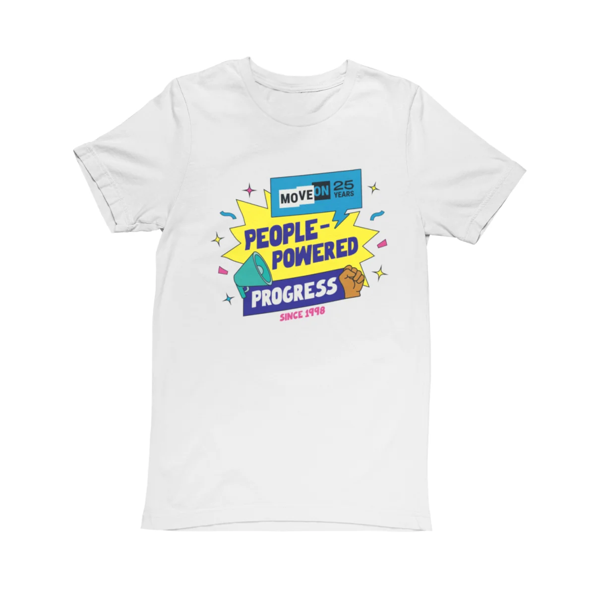 "People-Powered Progress Since 1998" Unisex T-Shirt - Image 3