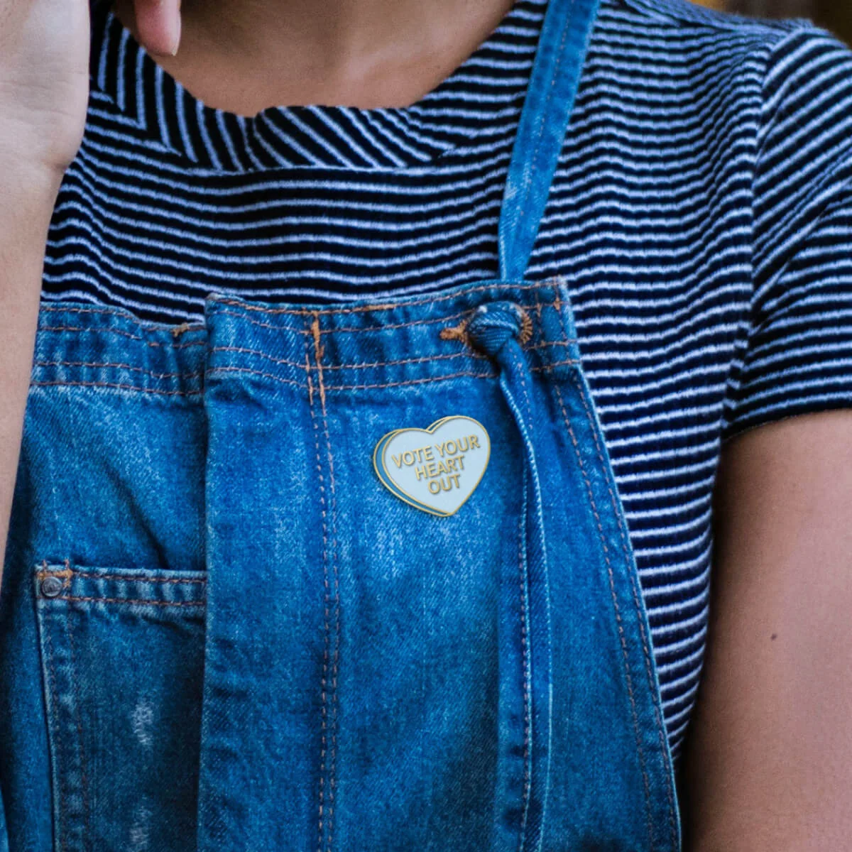 Vote Your Heart Out Pin and Candy Heart Sticker Packs! - Image 3